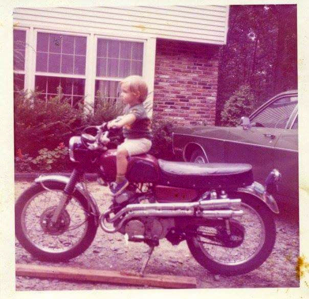 Blah blah blah, my first motorcycle
