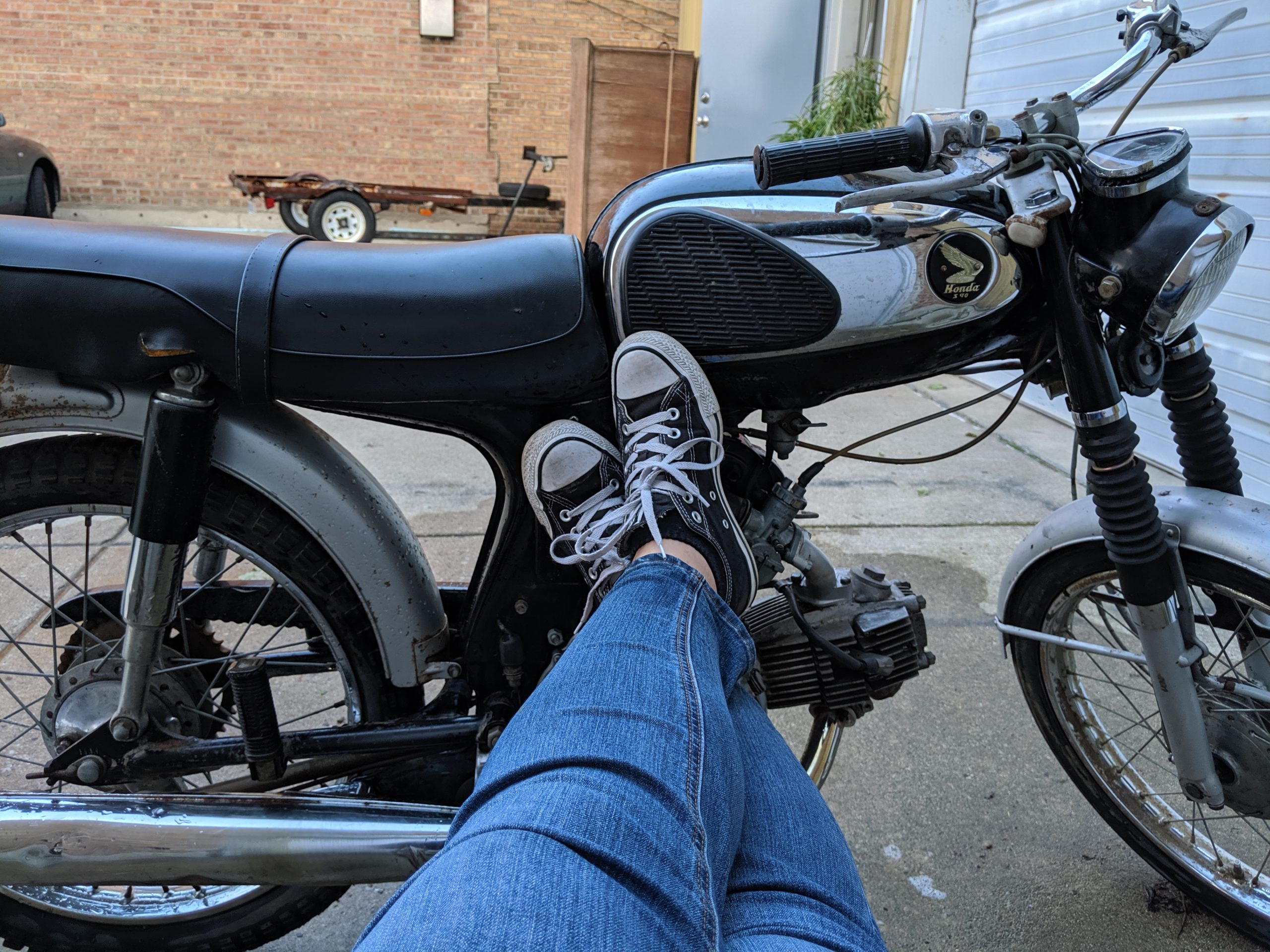 Blah blah blah, my first experiences with motorcycles.